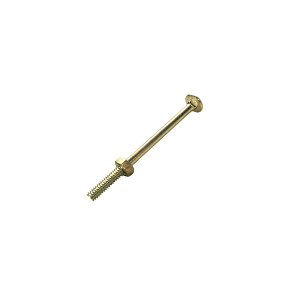 Bulón Cabeza Redonda Cuello Cuadrado 1/4x 3 1/2 X600u Dorado - Image 2