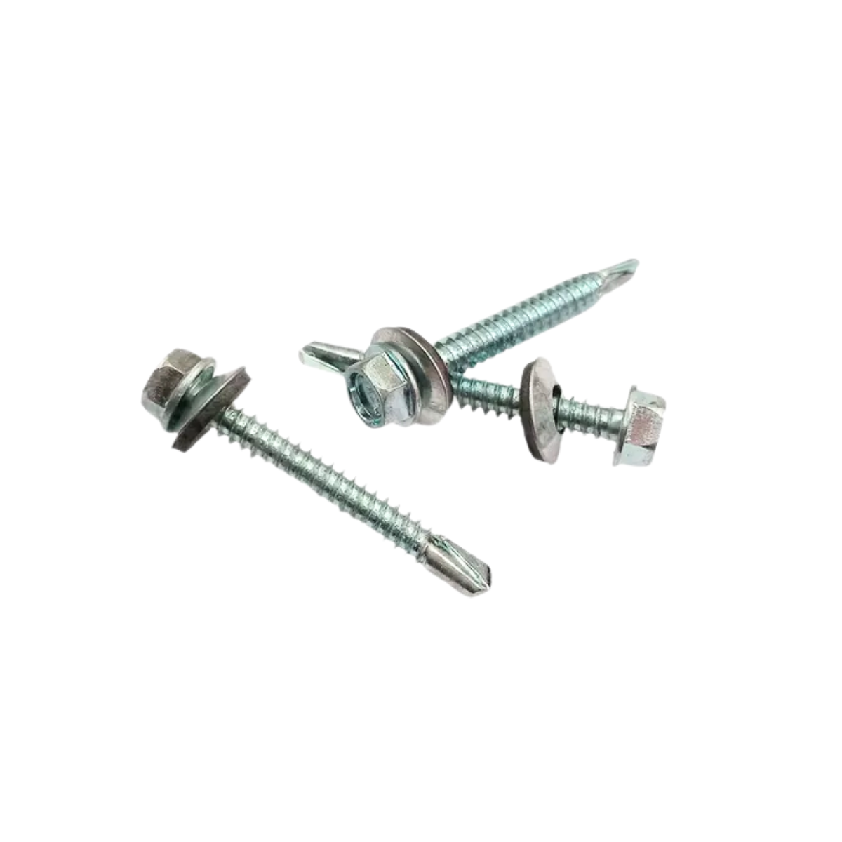 Tornillo Techo 14x4 X600u Mecha Arandela Chapa Goma Vulc