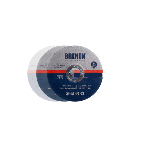 Disco Corte Amoladora Metal Bremen 230 X 1.9mm 7420 X Unidad - Image 3