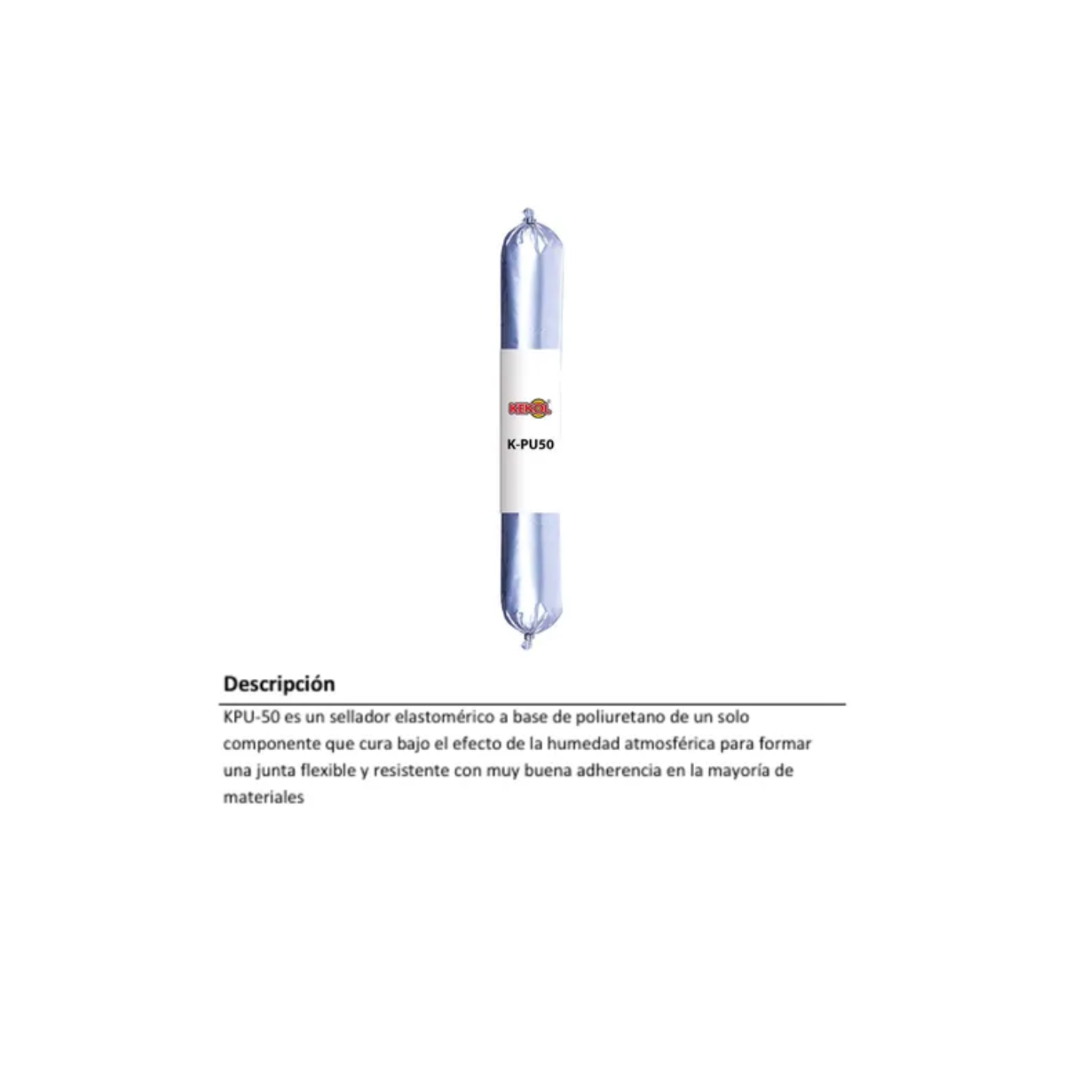 Sellador Chorizo Poliuretanico Kekol Kpu-50 Blanco 600ml - Image 3
