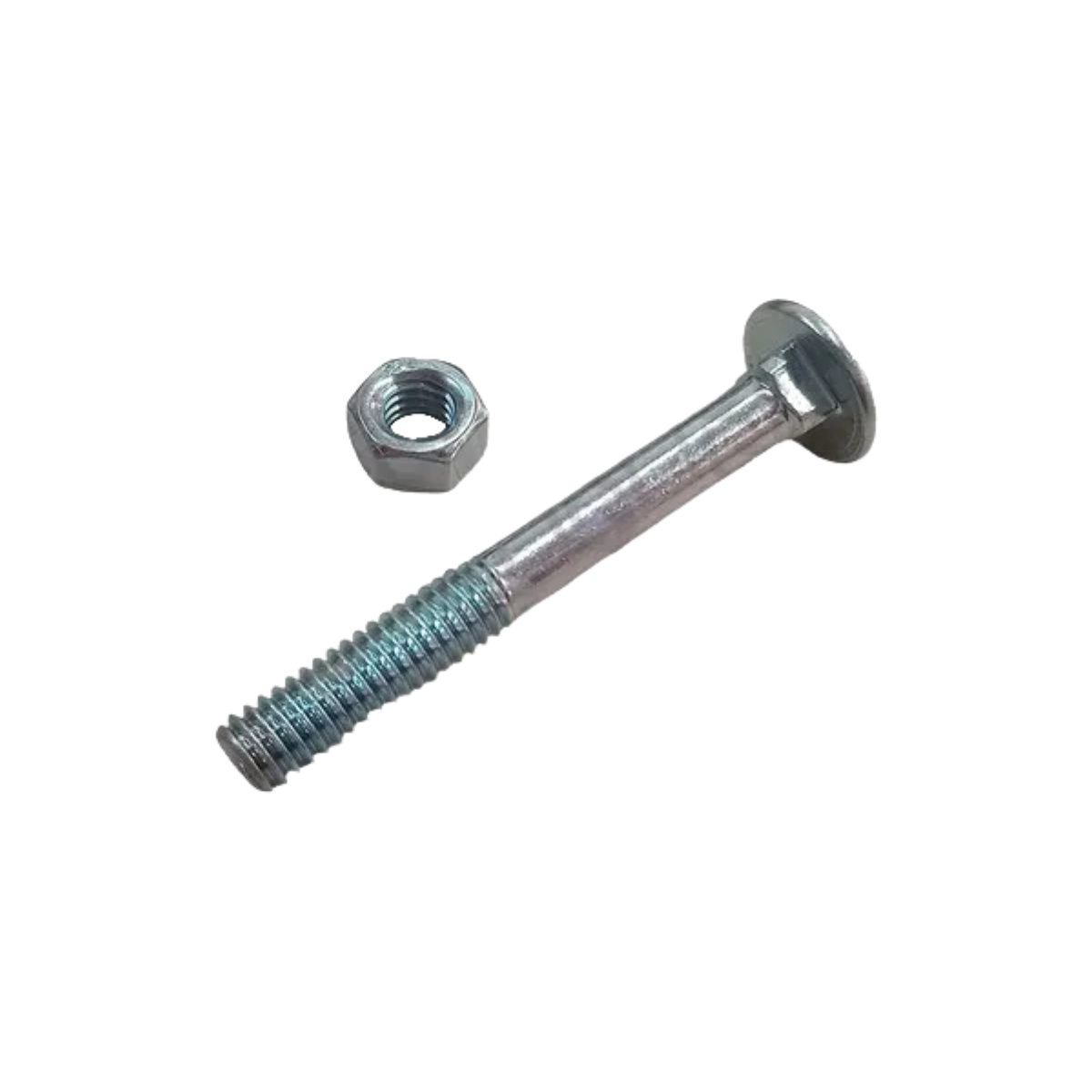 Bulón Cabeza Redonda Plateado 5/16 X 3 1/2 Con Tuerca X 20u