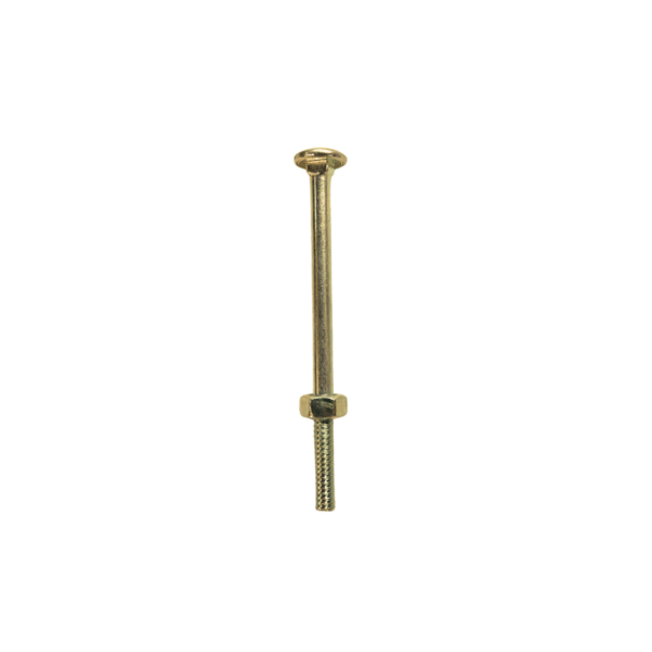 Bulón Cabeza Redonda Cuello Cuadrado 1/4x 3 1/2 X20u Dorado - Image 3