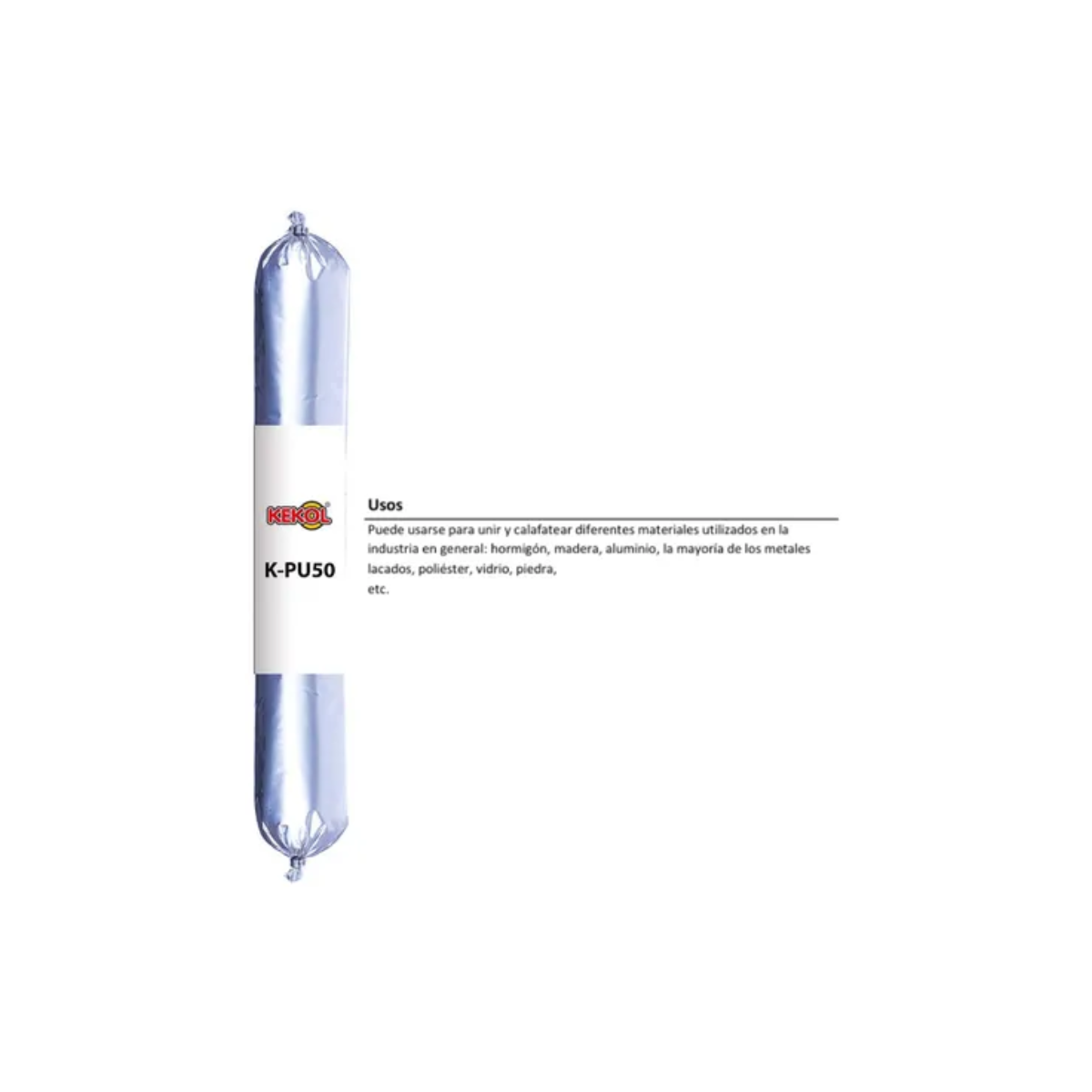Sellador Chorizo Poliuretanico Kekol Kpu-50 Blanco 600ml - Image 4