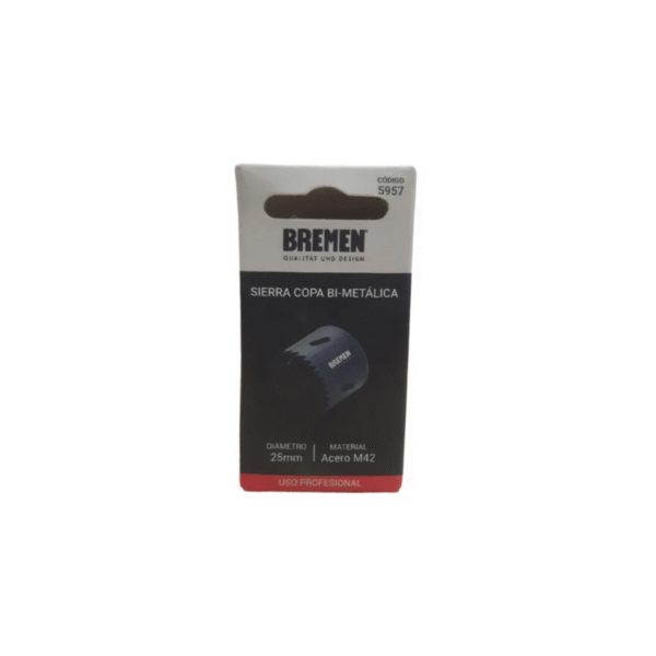 Mecha Copa Madera Metal Plastico 25 Mm Sierra Bimetal - Image 5