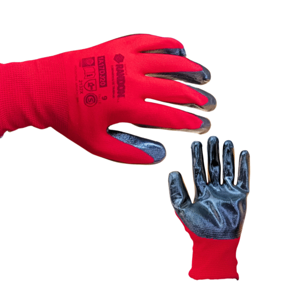 Guantes De Trabajo Mecánico Reforzados Antideslizante Randon - Image 4