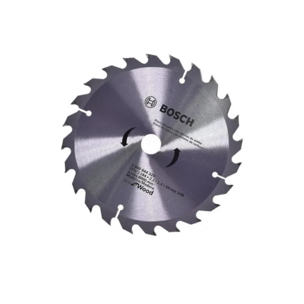 Disco De Sierra Circular Bosch Eco 184mm 24 Dientes Madera - Image 5