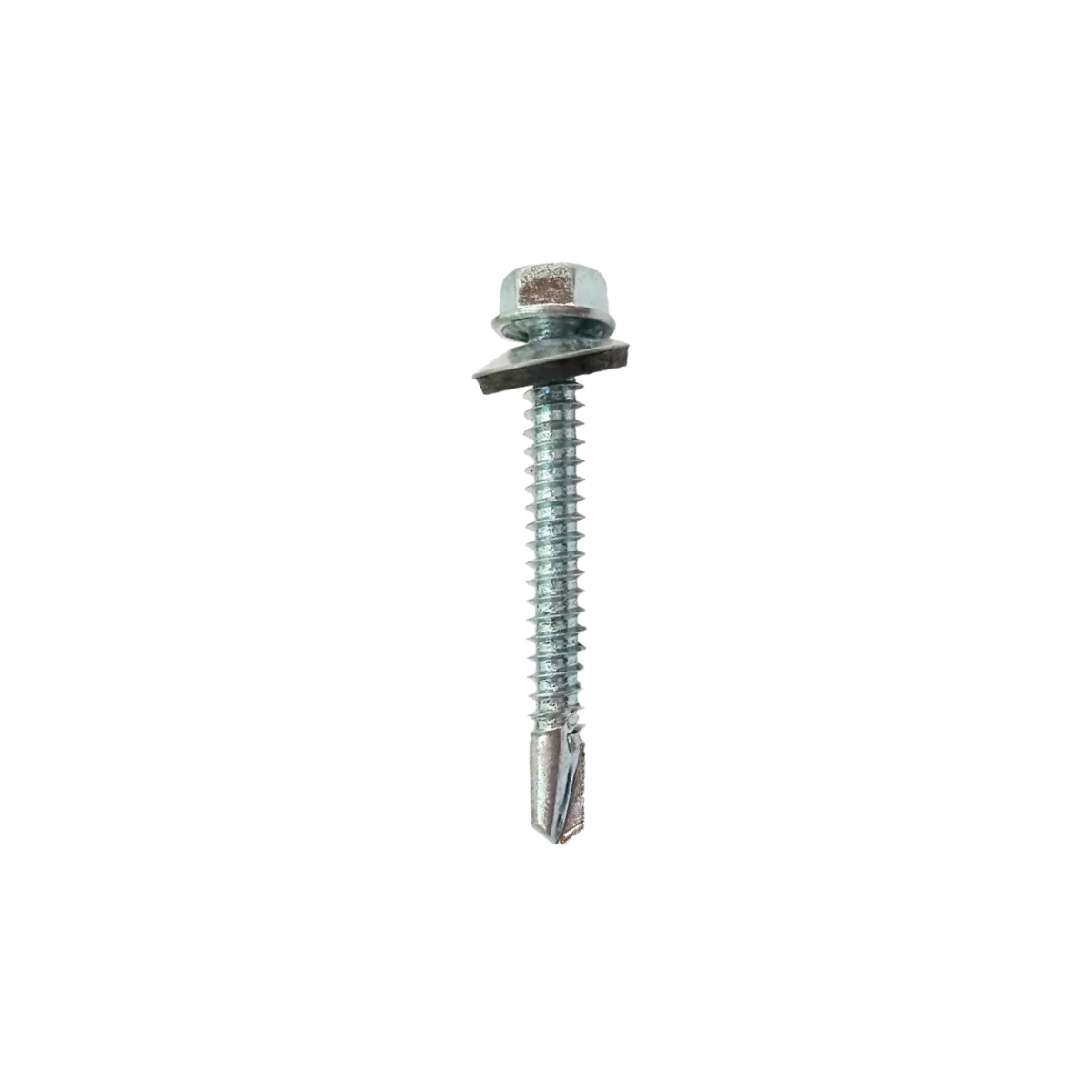 Tornillo Techo 14x4 X600u Mecha Arandela Chapa Goma Vulc - Image 2